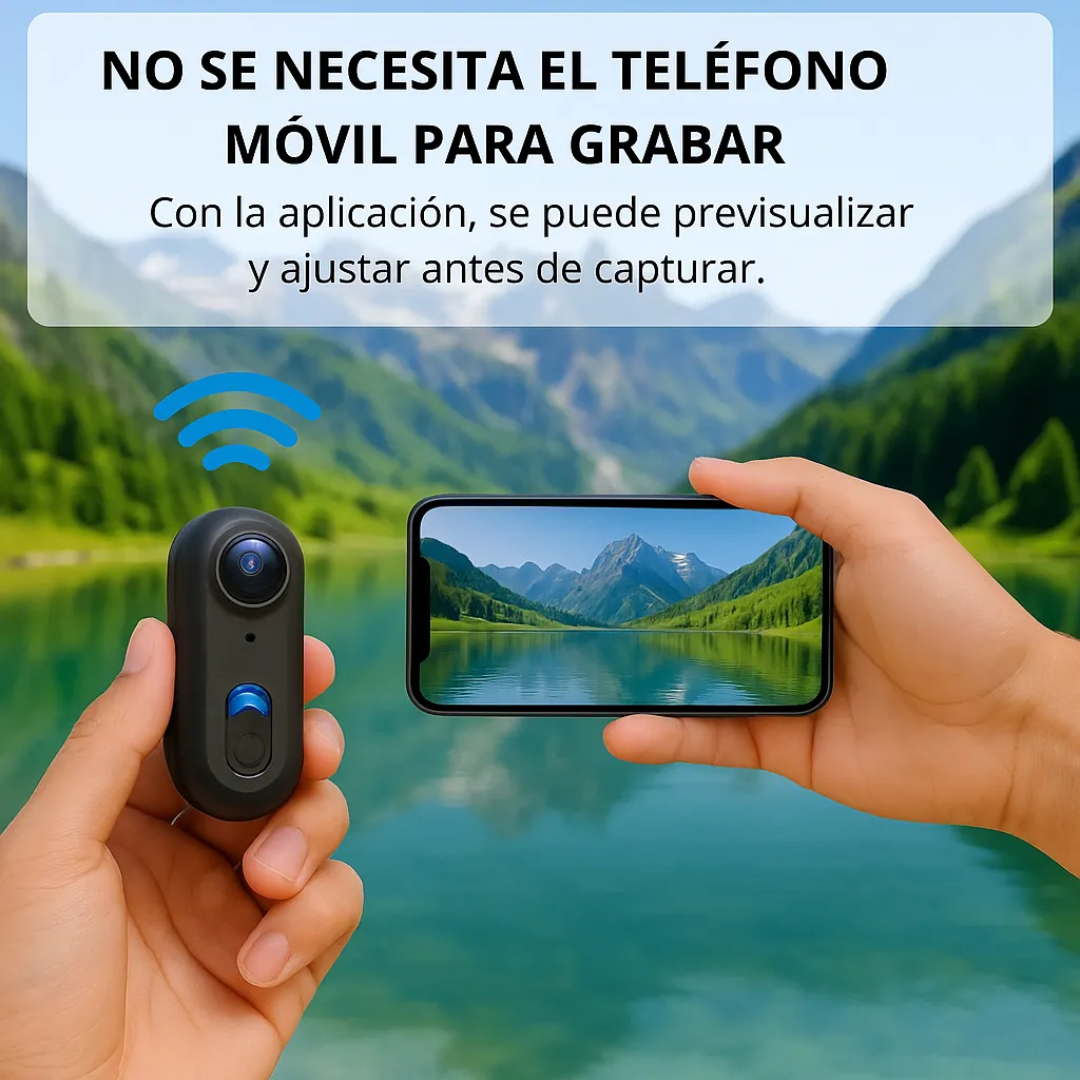 Cámara 4K POV 64gb + accesorios