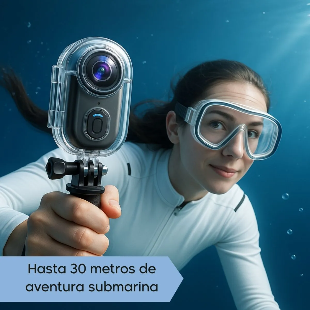 Cámara 4K POV 64gb + accesorios